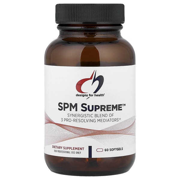 Designs For Health, SPM Supreme™, 60 Softgels