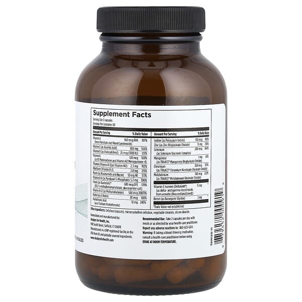 Alternative view of Designs For Health, Twice Daily Multi, 120 Vegetarian Capsules