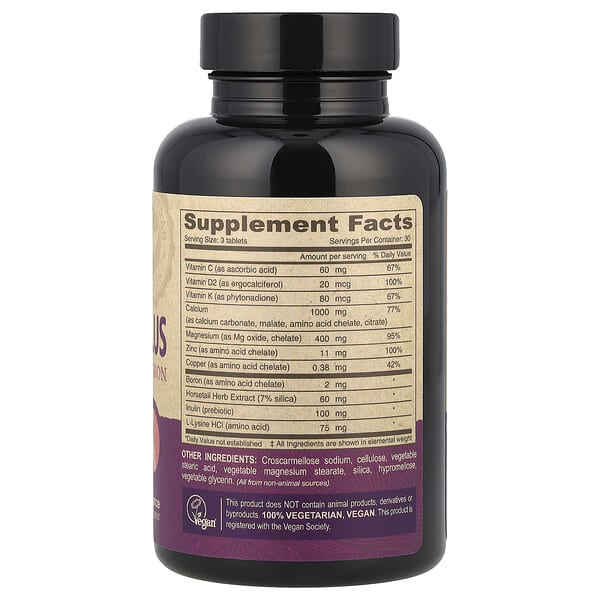 Alternative view of Deva, Vegan Cal-Mag Plus, 90 Tablets