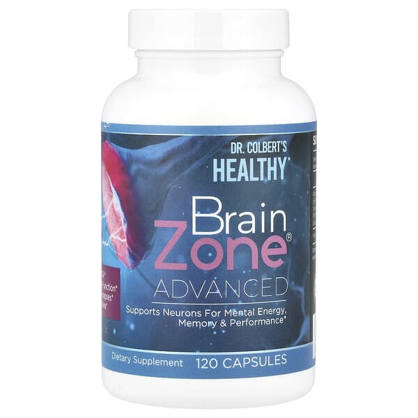 Divine Health, Brain Zone® Advanced, 120 Capsules