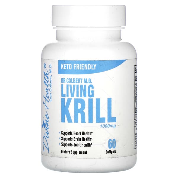 Divine Health, Dr. Colbert M.D. Living Krill, 60 Softgels