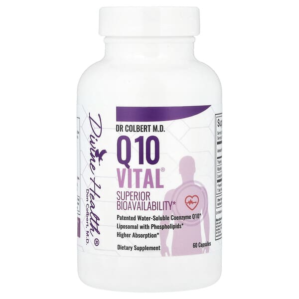 Divine Health, Dr Colbert M.D. Q10 Vital®, 60 Capsules