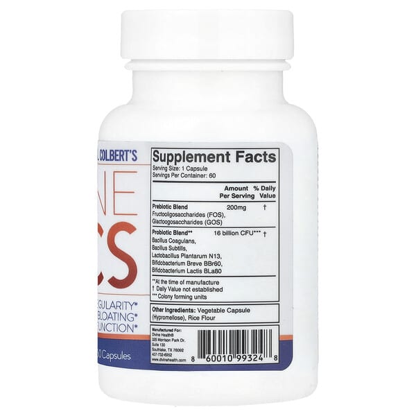 Alternative view of Divine Health, Dr. Colbert's Zone Biotics, 60 Capsules