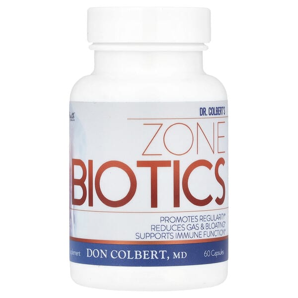 Divine Health, Dr. Colbert's Zone Biotics, 60 Capsules