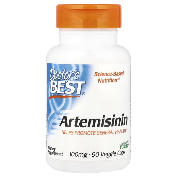Doctor's Best, Artemisinin, 100 mg, 90 Veggie Caps 3 Doctor's Best, Artemisinin, 100 mg, 90 Veggie Caps