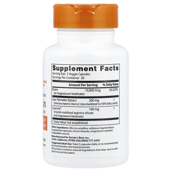 Alternative view of Doctor's Best, Hair & Skin Complex, 60 Veggie Caps