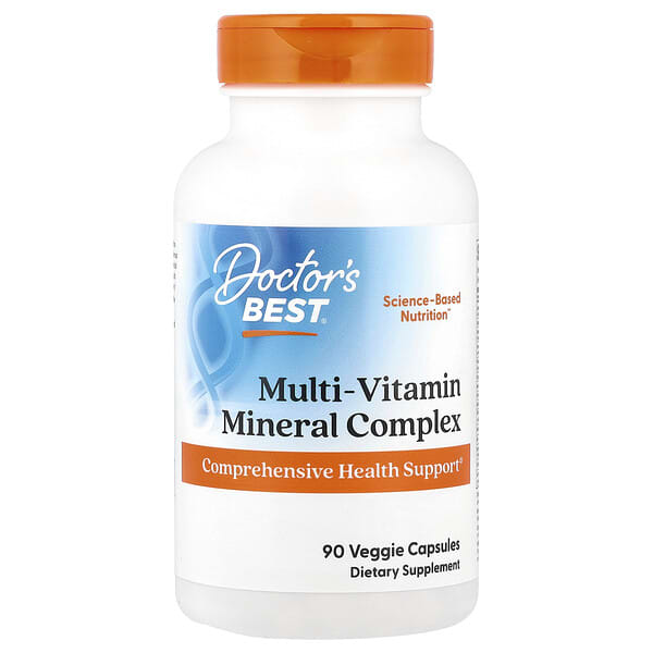 Doctor's Best, Multi-Vitamin Mineral Complex, 90 Veggie Capsules