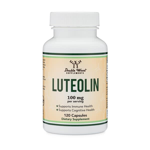 Double Wood Supplements, Luteolin, 120 Capsules (50 mg per Capsule) 3 Double Wood Supplements, Luteolin, 120 Capsules (50 mg per Capsule)