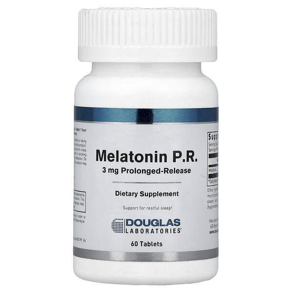 Douglas Laboratories, Melatonon P.R., 3 mg, 60 Tablets