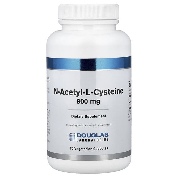 Douglas Laboratories, N-Acetyl-L-Cysteine, 900 mg, 90 Vegetarian Capsules