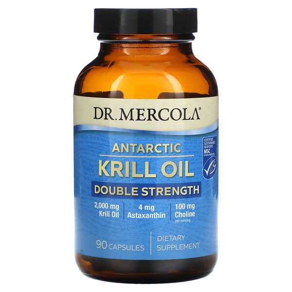 Dr. Mercola, Antarctic Krill Oil, 90 Capsules