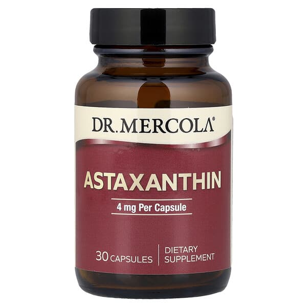 Dr. Mercola, Astaxanthin, 4 mg, 30 Capsules 2 Dr. Mercola, Astaxanthin, 4 mg, 30 Capsules