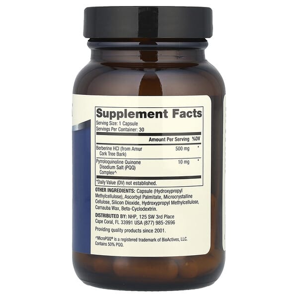 Alternative view of Dr. Mercola, Berberine and MicroPQQ® Advanced, 30 Capsules