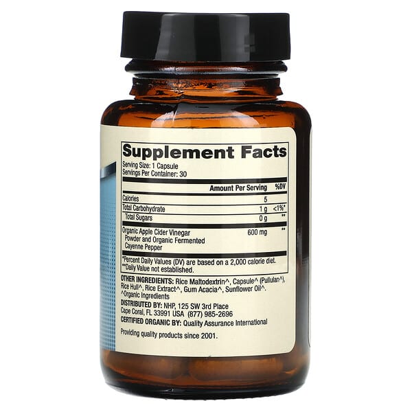 Alternative view of Dr. Mercola, Biothin, Apple Cider Vinegar and Fermented Cayenne, 30 Capsules