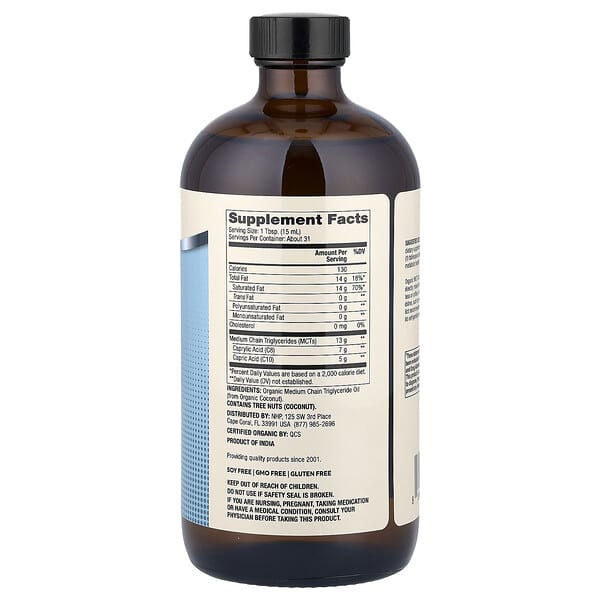 Alternative view of Dr. Mercola, Biothin®, MCT Oil, 16 fl oz (473 ml)