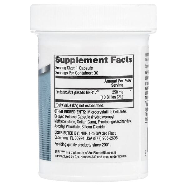 Alternative view of Dr. Mercola, Biothin® Probiotic, Lactobacillus Gasseri, 250 mg (10 Billion CFU), 30 Capsules