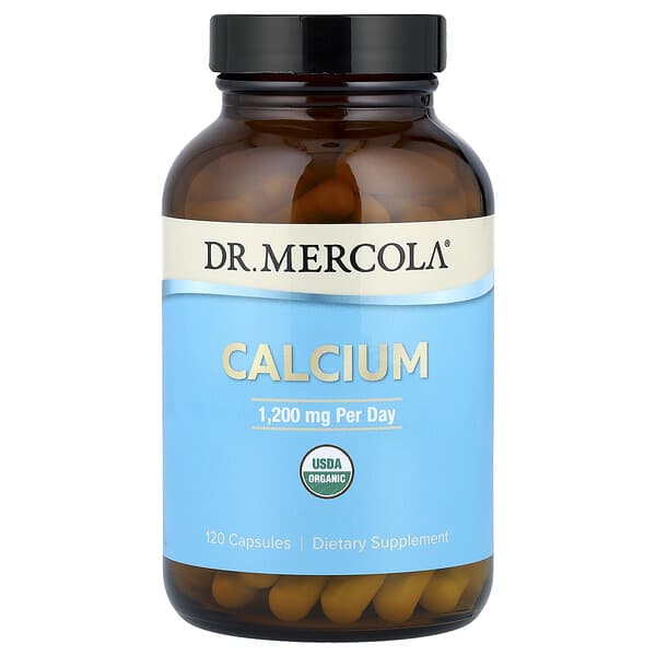 Dr. Mercola, Calcium, 120 Capsules (300 mg per Capsule)