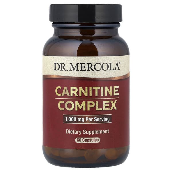 Dr. Mercola, Carnitine Complex, 60 Capsules