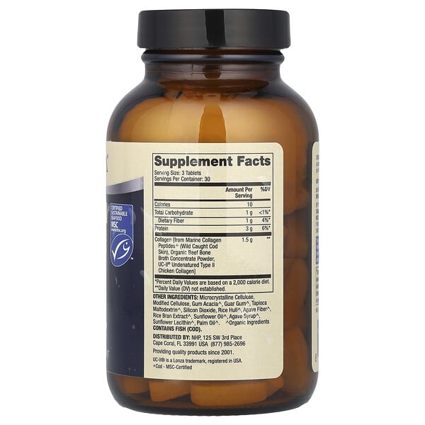 Alternative view of Dr. Mercola, Collagen Complex, Type I, II & III, 90 Tablets