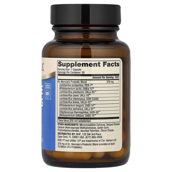 Alternative view of Dr. Mercola, Complete Probiotics, 30 Capsules