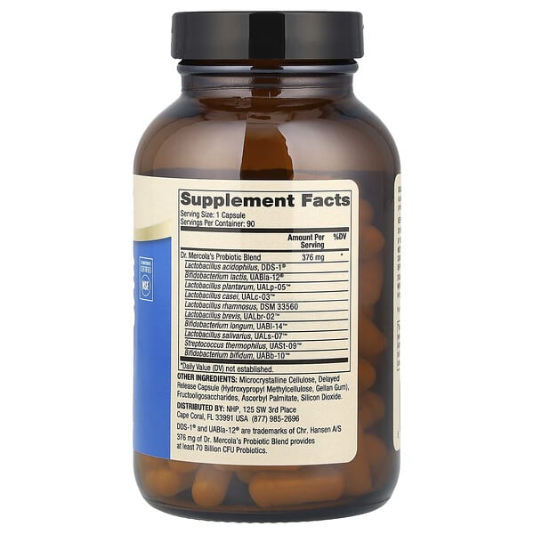 Alternative view of Dr. Mercola, Complete Probiotics, 70 Billion CFU, 90 Capsules