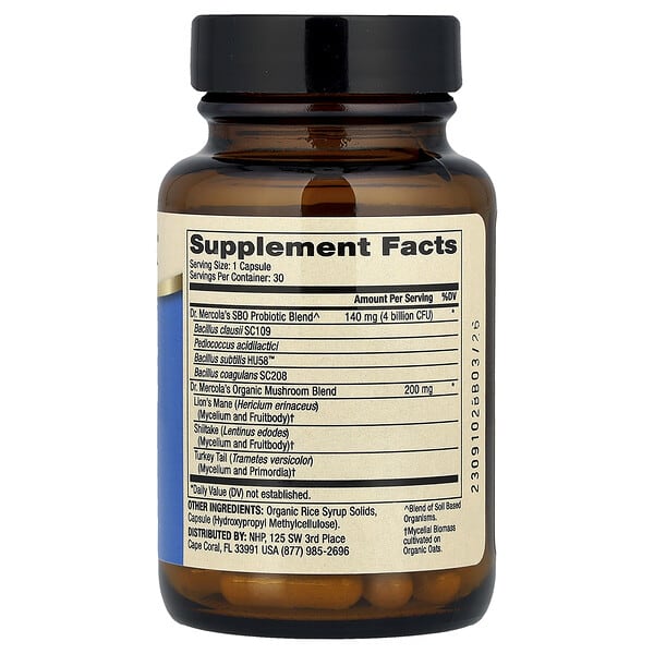 Alternative view of Dr. Mercola, Complete Probiotics, SBO , 4 Billion CFU, 30 Capsules