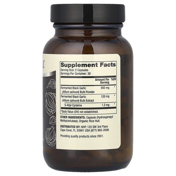 Alternative view of Dr. Mercola, Fermented Black Garlic, 60 Capsules