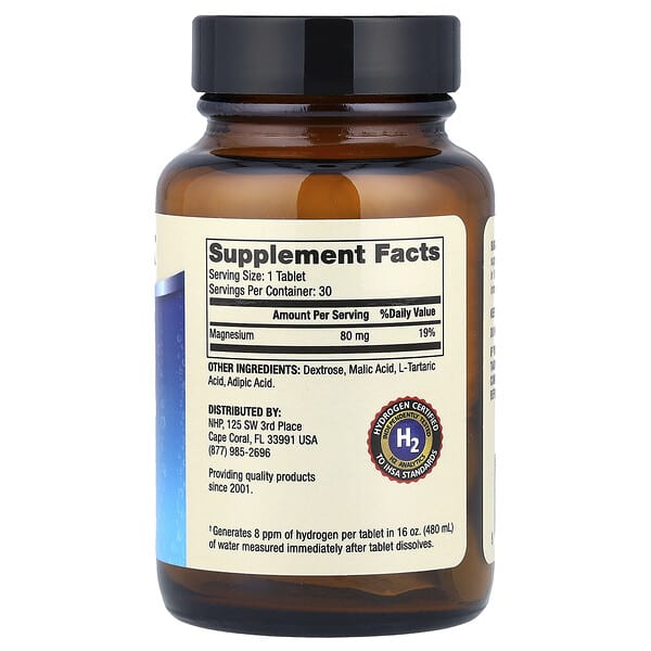 Alternative view of Dr. Mercola, H2 Molecular Hydrogen, 30 Tablets (80 mg per Tablet)