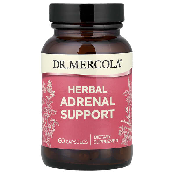 Dr. Mercola, Herbal Adrenal Support , 60 Capsules