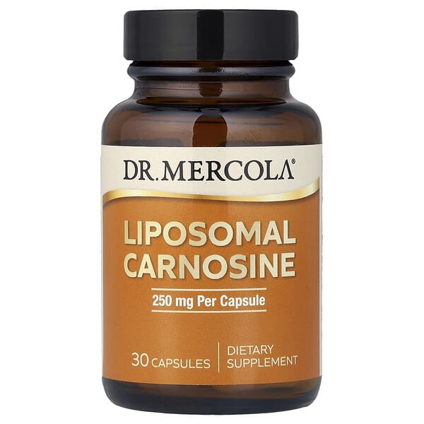 Dr. Mercola, Liposomal Carnosine, 250 mg, 30 Capsules