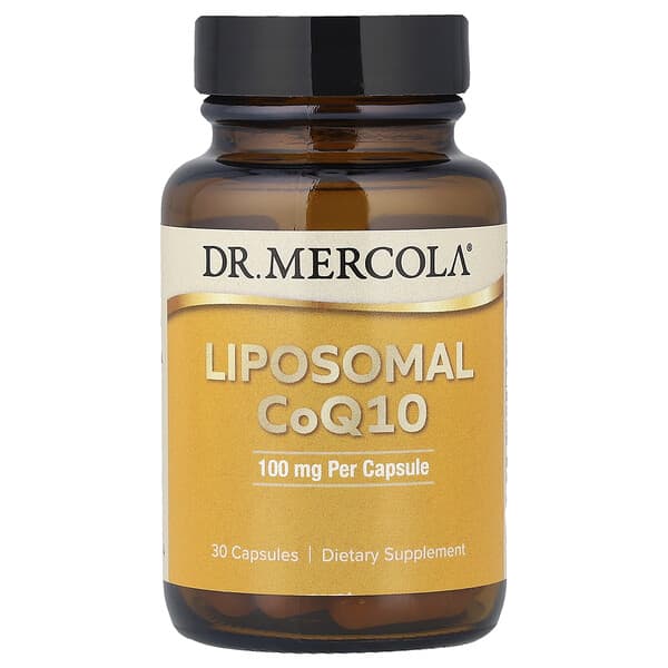 Dr. Mercola, Liposomal CoQ10, 100 mg, 30 Capsules