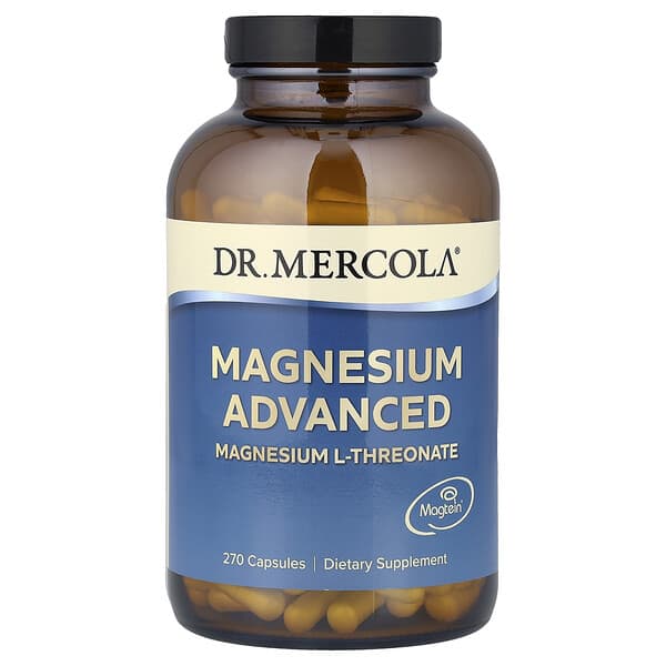 Dr. Mercola, Magnesium Advanced, 270 Capsules 2 Dr. Mercola, Magnesium Advanced, 270 Capsules