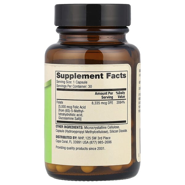 Alternative view of Dr. Mercola, Methyl Folate, 5,000 mcg, 30 Capsules