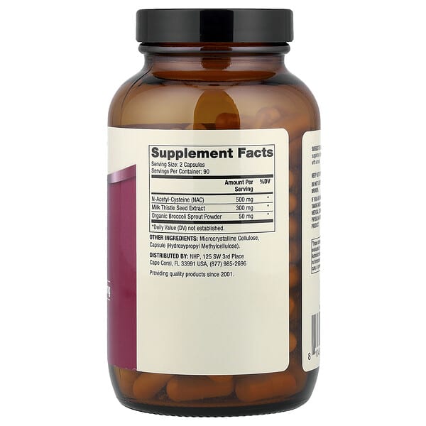 Alternative view of Dr. Mercola, NAC with Milk Thistle, 180 Capsules