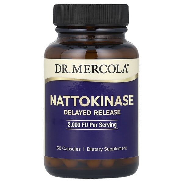 Dr. Mercola, Nattokinase , 2,000 FU , 60 Capsules