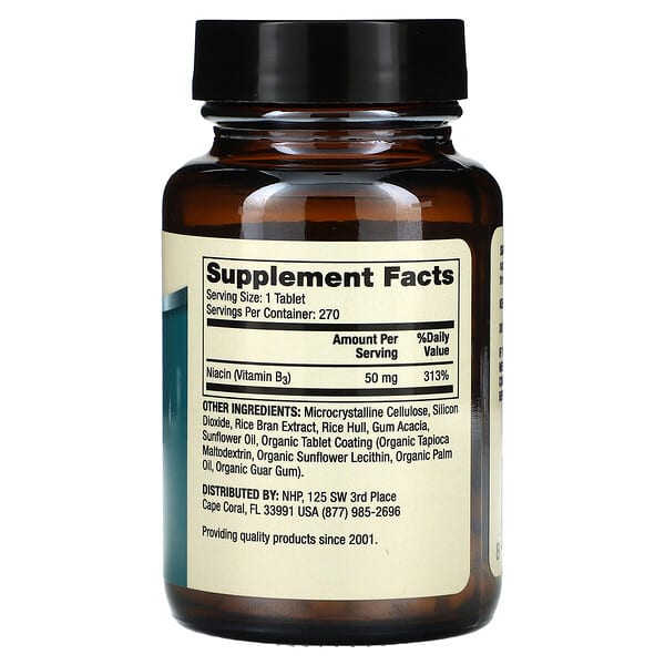 Alternative view of Dr. Mercola, Niacin, Vitamin B3, 50 mg, 270 Tablets