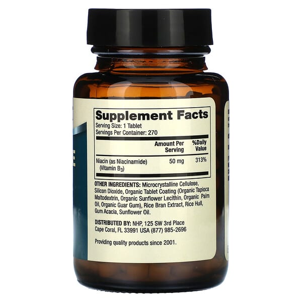 Alternative view of Dr. Mercola, Niacinamide Vitamin B3 , 50 mg , 270 Tablets