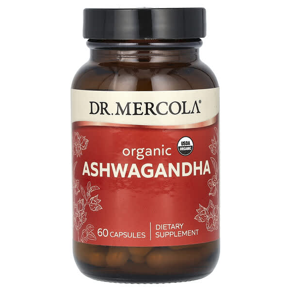 Dr. Mercola, Organic Ashwagandha, 60 Capsules (400 mg per Capsule) 2 Dr. Mercola, Organic Ashwagandha, 60 Capsules (400 mg per Capsule)