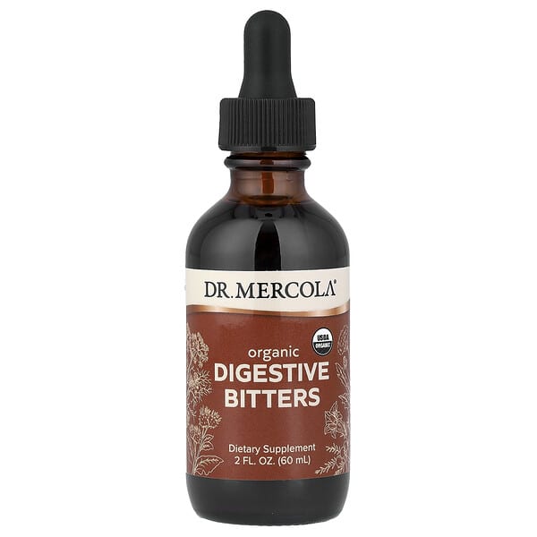 Dr. Mercola, Organic Digestive Bitters, 2 fl oz (60 ml)