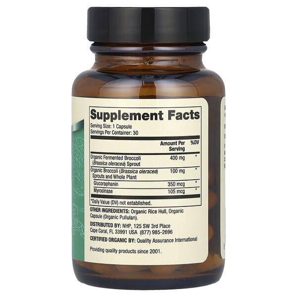 Alternative view of Dr. Mercola, Organic Fermented Broccoli Sprouts, 30 Capsules