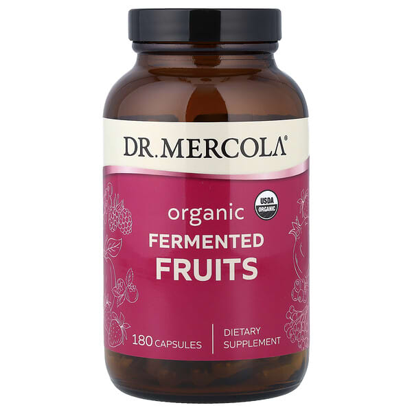 Dr. Mercola, Organic Fermented Fruits, 180 Capsules 2 Dr. Mercola, Organic Fermented Fruits, 180 Capsules