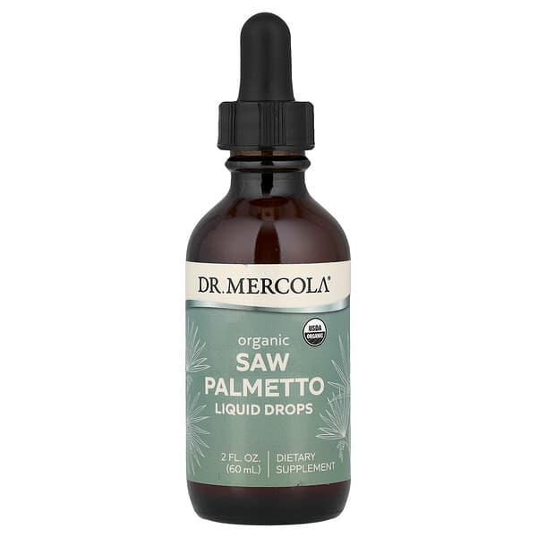 Dr. Mercola, Organic Saw Palmetto Liquid Drops, 2 fl oz (60 ml) 2 Dr. Mercola, Organic Saw Palmetto Liquid Drops, 2 fl oz (60 ml)