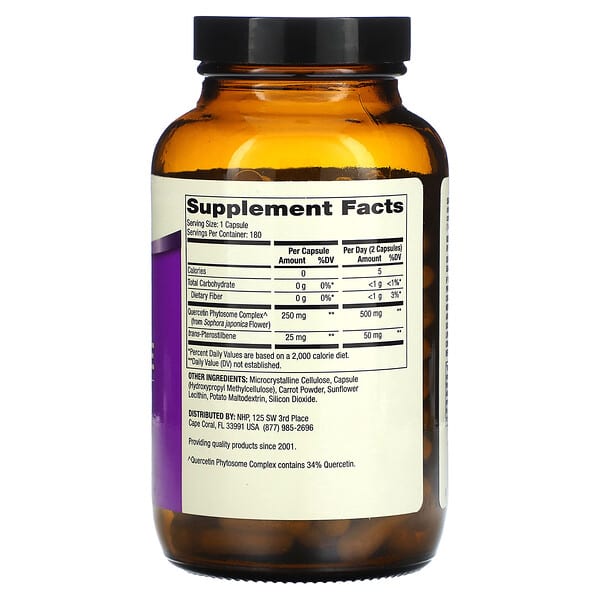 Alternative view of Dr. Mercola, Quercetin and Pterostilbene, Advanced, 180 Capsules