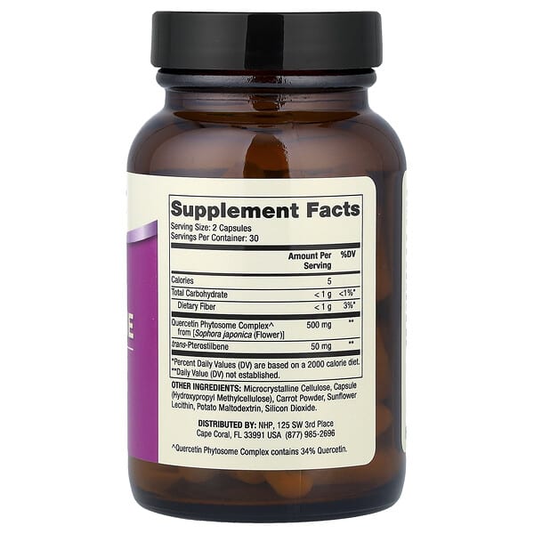 Alternative view of Dr. Mercola, Quercetin and Pterostilbene Advanced, 60 Capsules