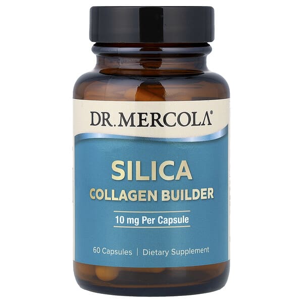 Dr. Mercola, Silica Collagen Builder, 60 Capsules (10 mg per Capsule)