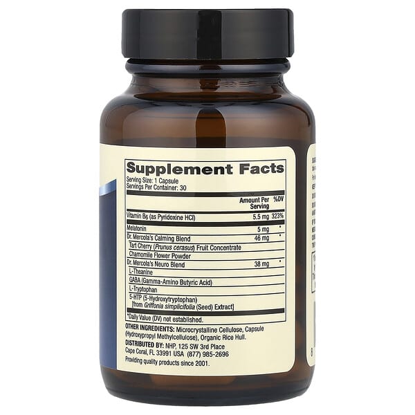 Alternative view of Dr. Mercola, Sleep Support, 5 mg, 30 Capsules