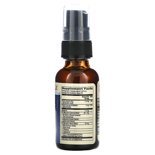 Alternative view of Dr. Mercola, Sleep Support with Melatonin, Natural Raspberry, 0.98 fl oz (29 ml)