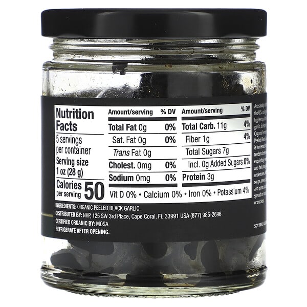Alternative view of Dr. Mercola, Solspring®, Organic Fermented Black Garlic, 5 oz (142 g)