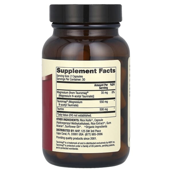 Alternative view of Dr. Mercola, Taurine Advanced, 60 Capsules