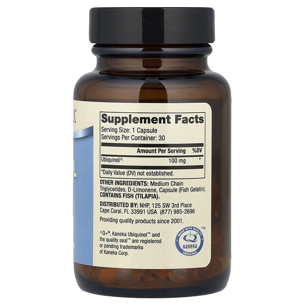 Alternative view of Dr. Mercola, Ubiquinol, 100 mg, 30 Capsules